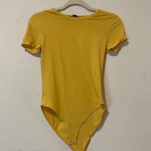 Yellow Bodysuit